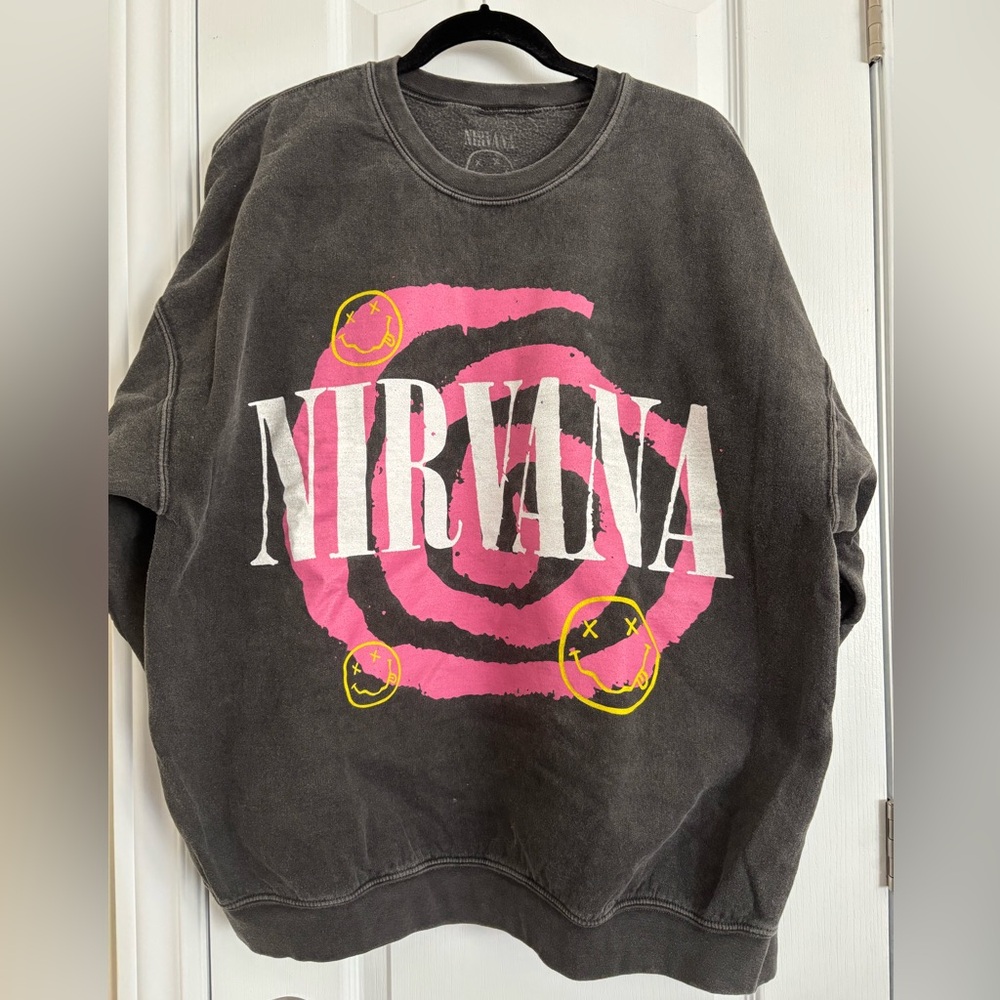 Urban Outfitters Nirvana Crewneck